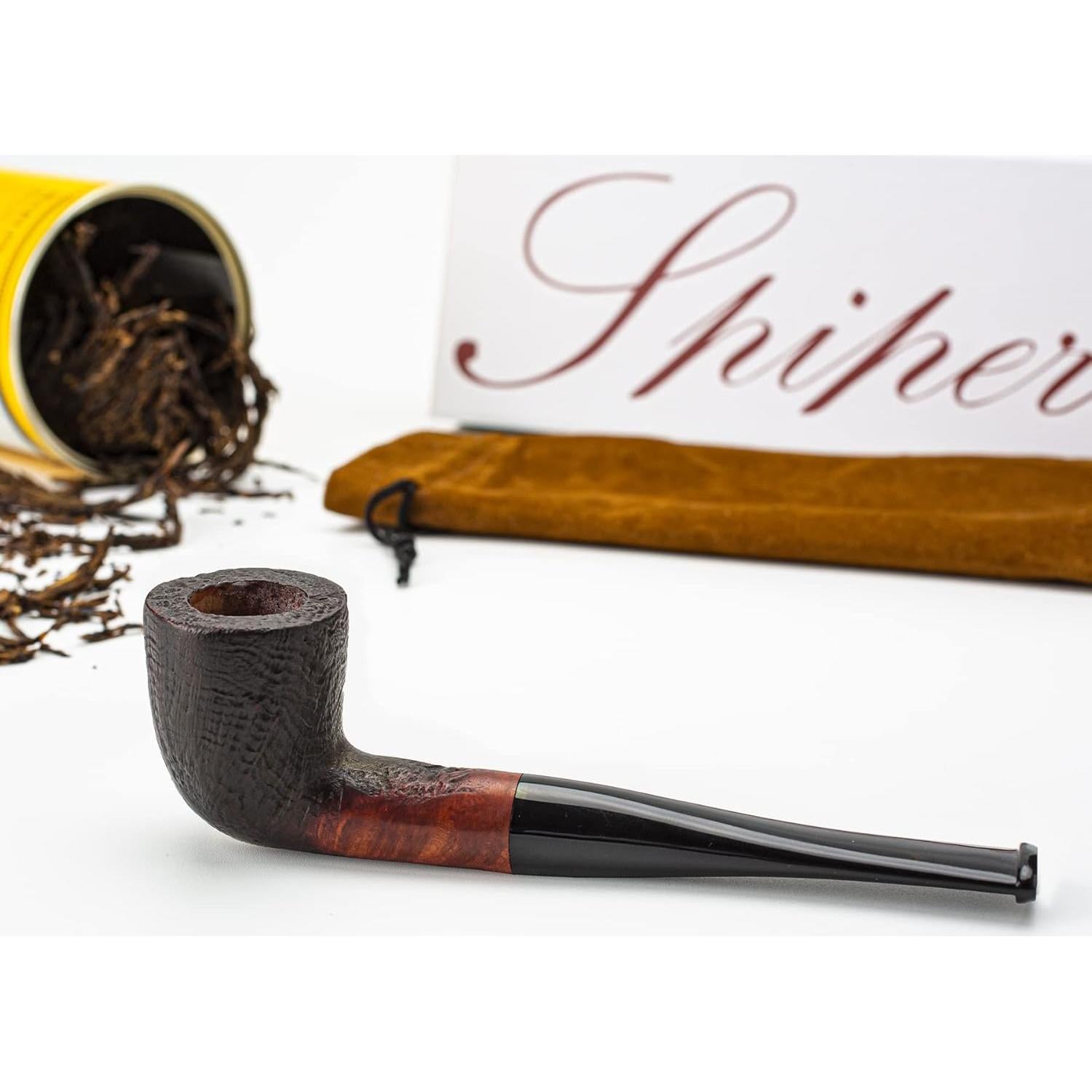 Pipa de Tabaco de Madera de Brezo Spiper - Estilo Zulu con Filtro 9mm