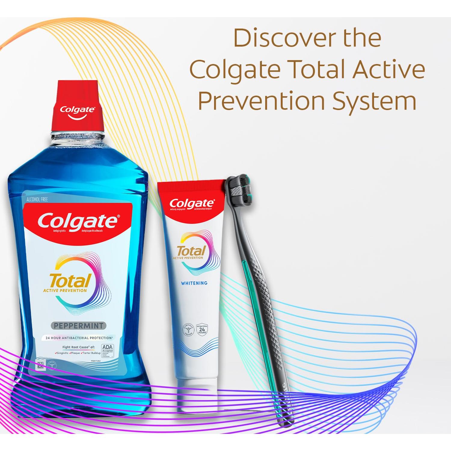 Cepillos de Dientes Blando Colgate Total Blanqueador - Paquete de 2