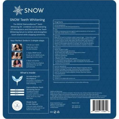Kit de Blanqueamiento Dental Snow Diamond Series - 75 Tratamientos