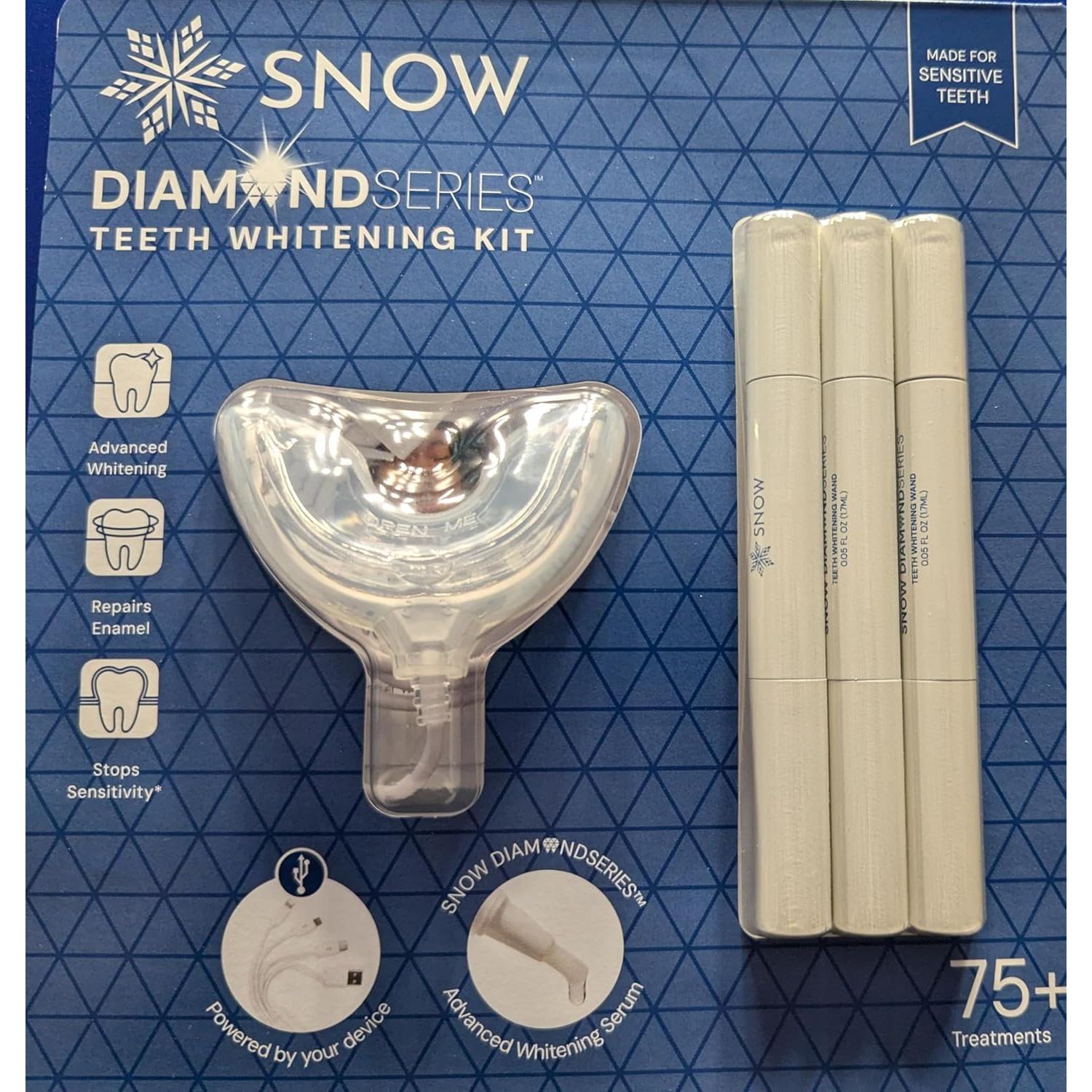 Kit de Blanqueamiento Dental Snow Diamond Series - 75 Tratamientos