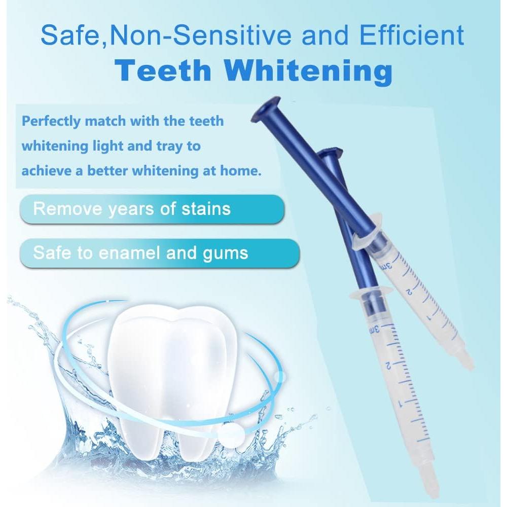 Kit 10 Jeringas 3ml Gel Blanqueador Dental 35% CP Ovovo