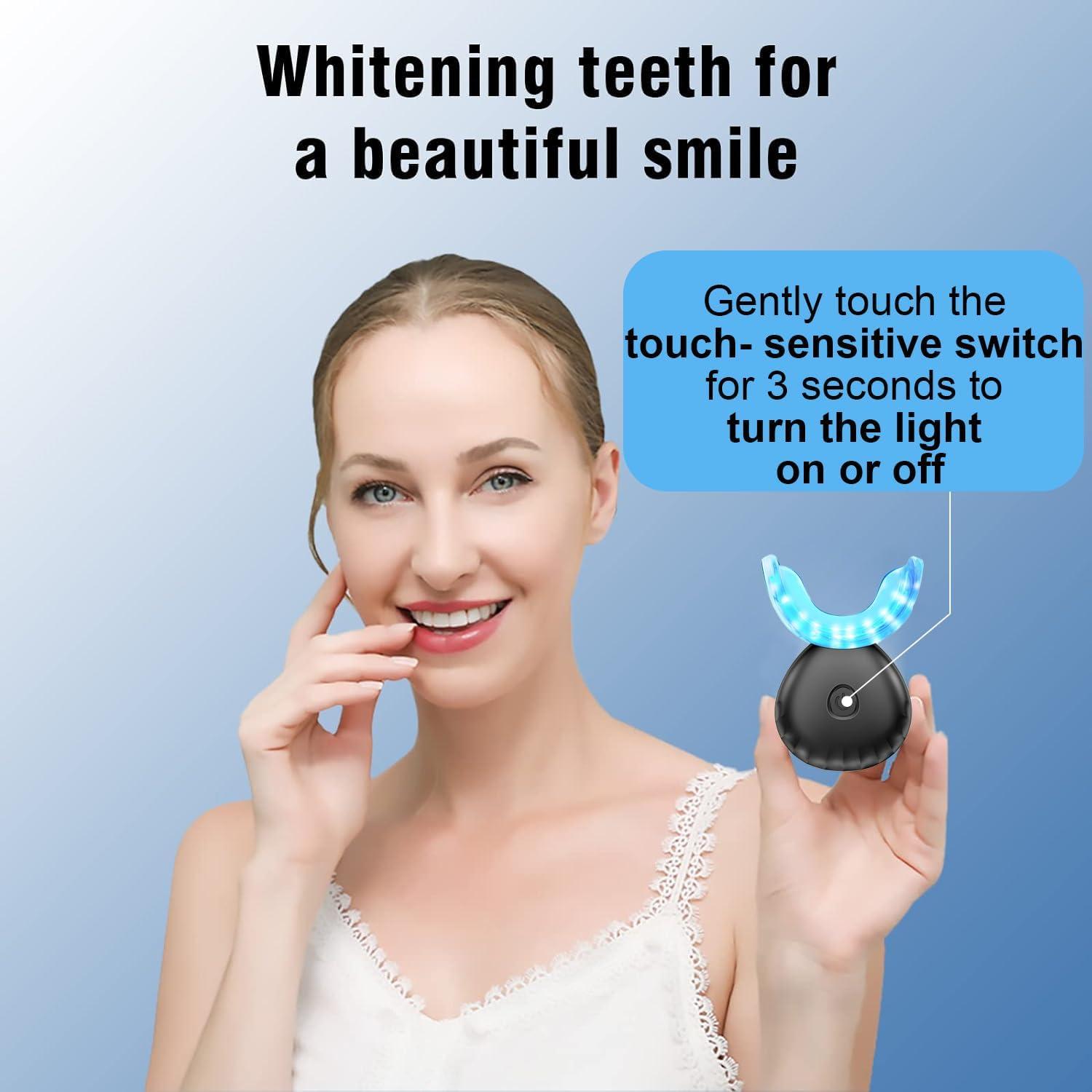 Luz LED Blanqueadora de Dientes EOICCEOH USB 10X Rápido
