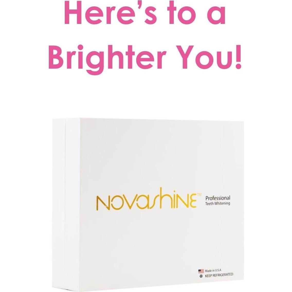 Kit Blanqueamiento Dental Novashine: Luz LED, Gel Peróxido 6%