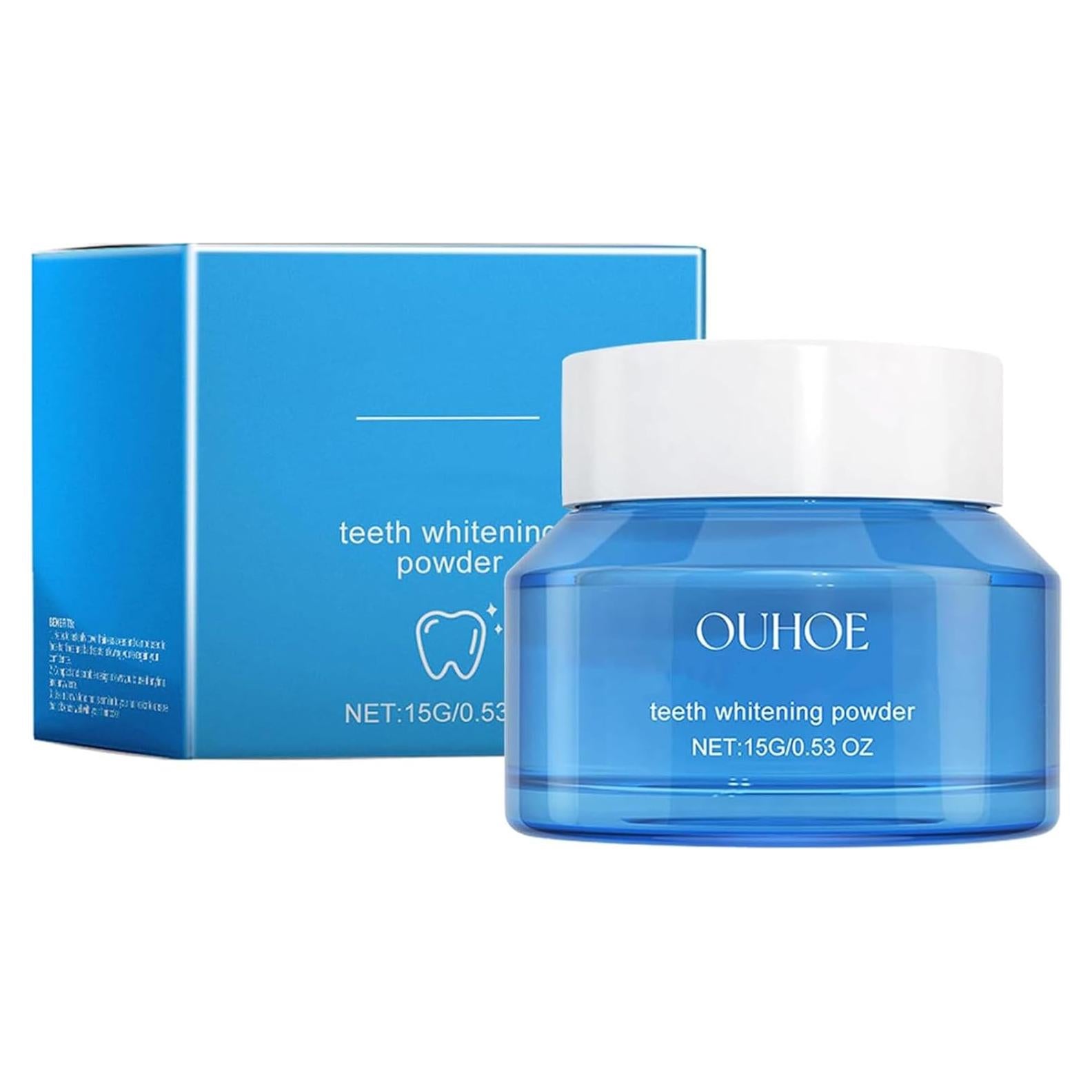 Polvo Blanqueador de Dientes Mágico 453g - Natural, Sin Sensibilidad, Menta