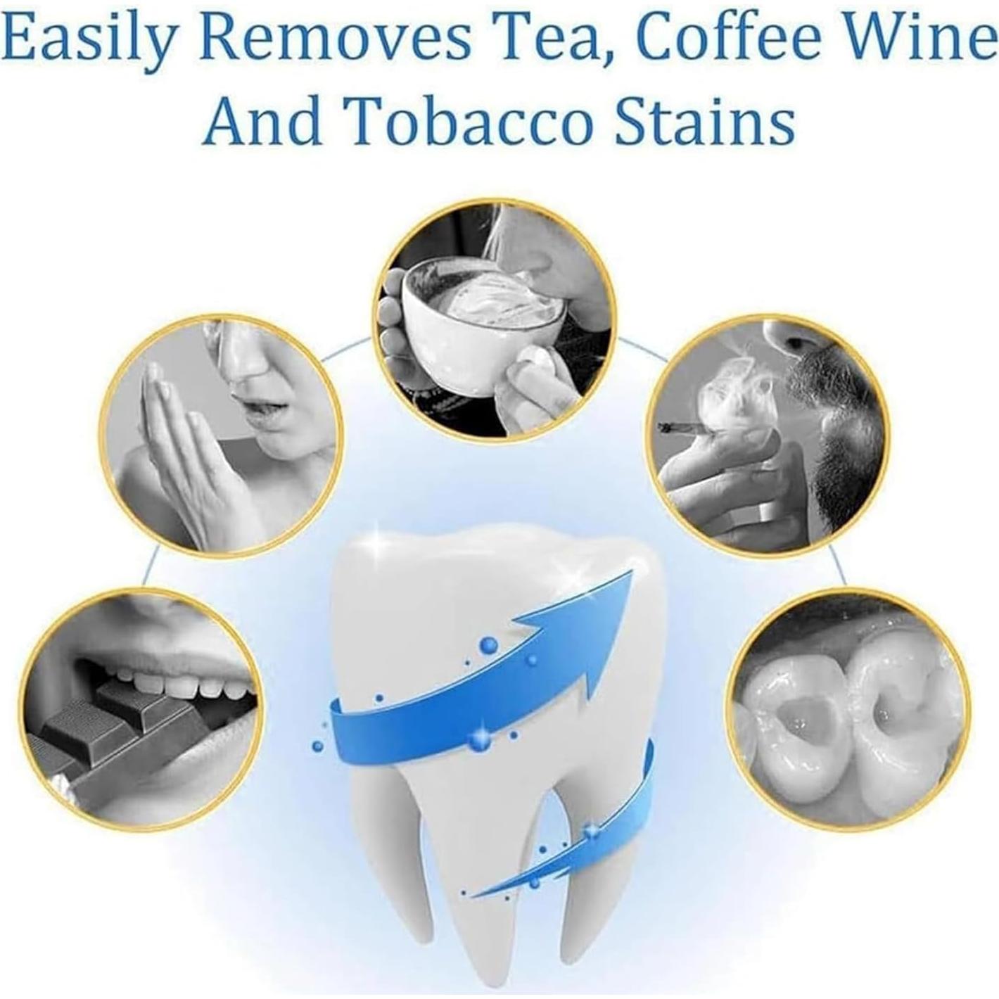 Polvo Blanqueador de Dientes Mágico 453g - Natural, Sin Sensibilidad, Menta