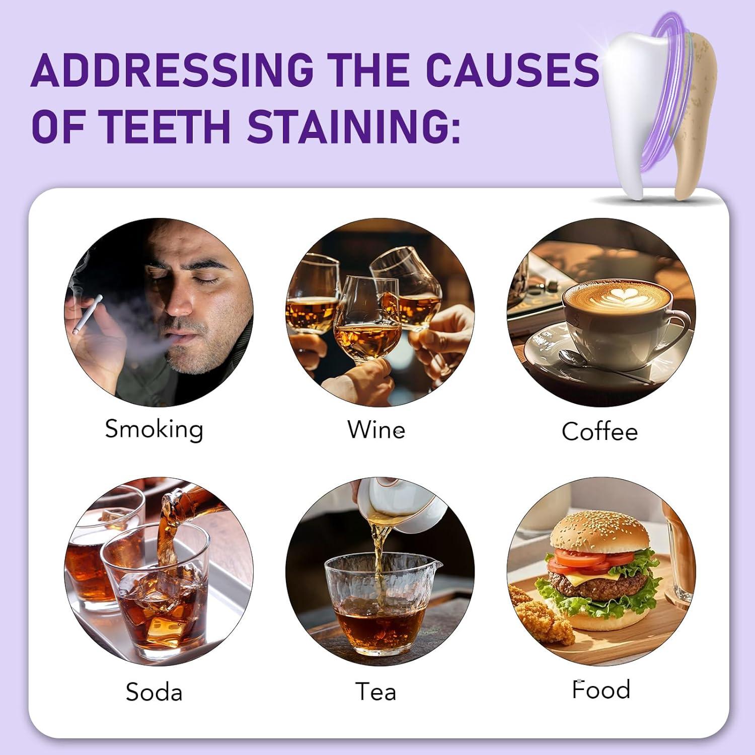 Polvo Blanqueador de Dientes WHLH - Aclarador Suave 29.57g