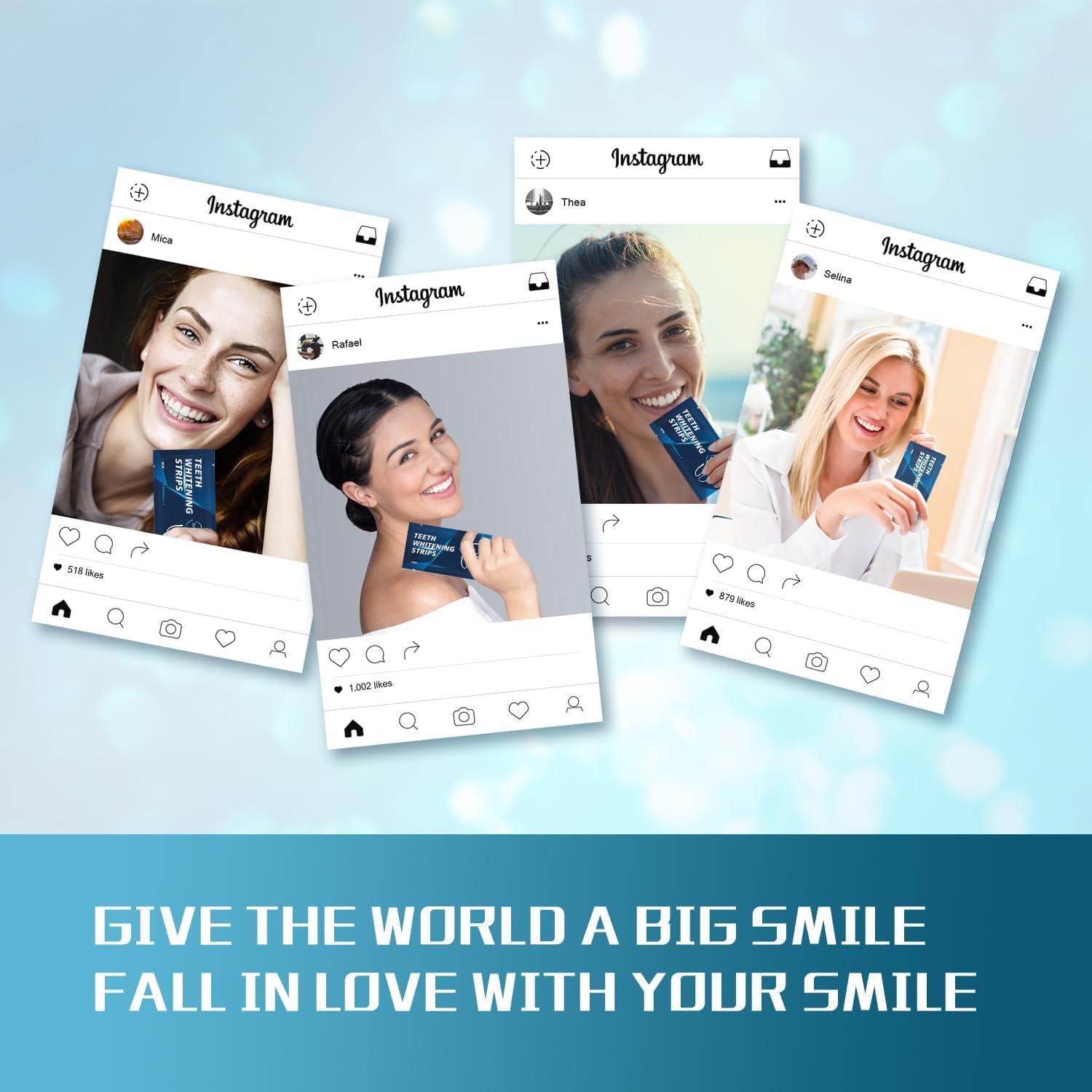 Tiras Blanqueadoras Pdoo para Dientes Sensibles - 14 Tiras