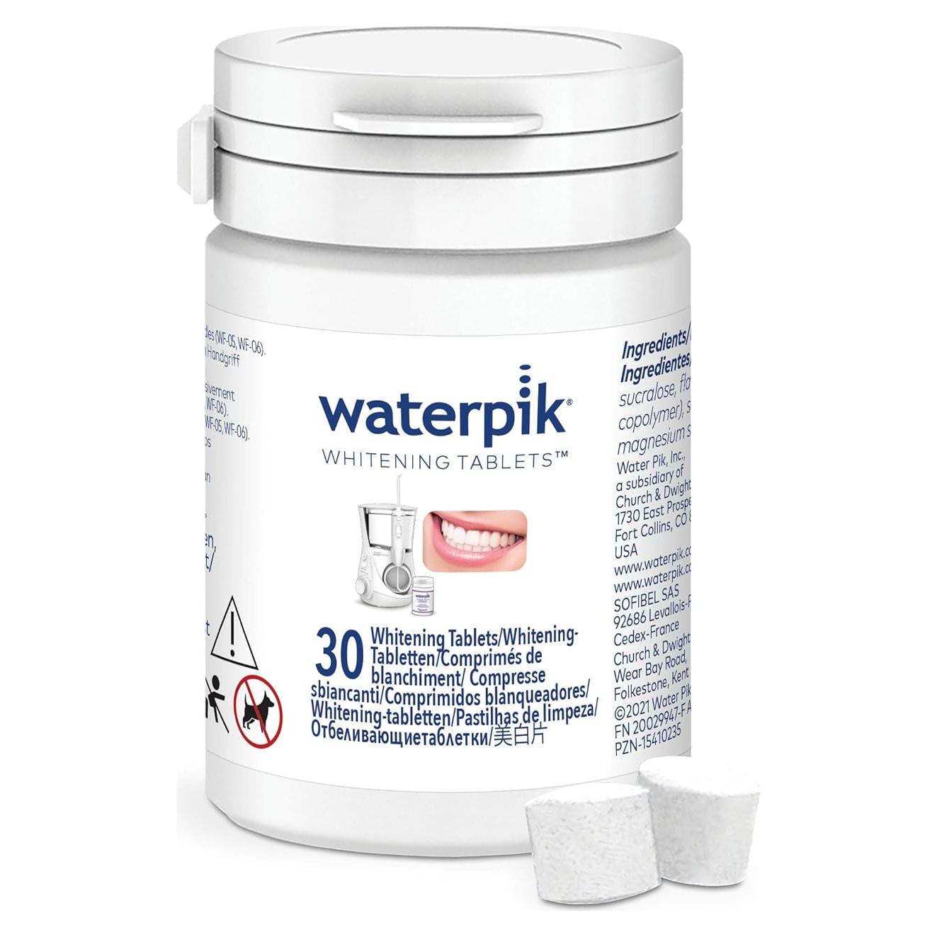 Tabletas Blanqueadoras Menta Fresca Waterpik WT-30 - 30 Unidades