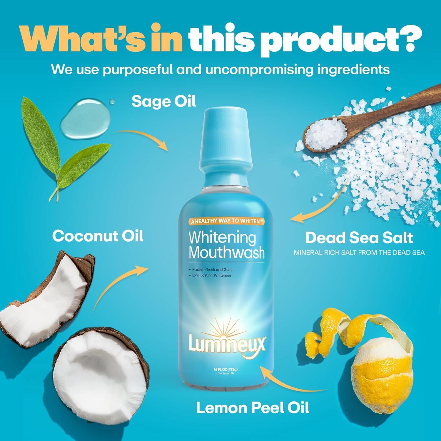 Kit Blanqueamiento Dental Lumineux Sin Peróxido 7 Tratamientos