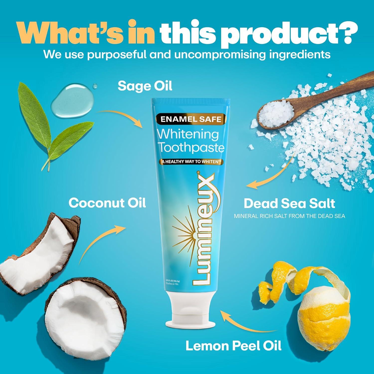 Kit Blanqueamiento Dental Lumineux Sin Peróxido 7 Tratamientos