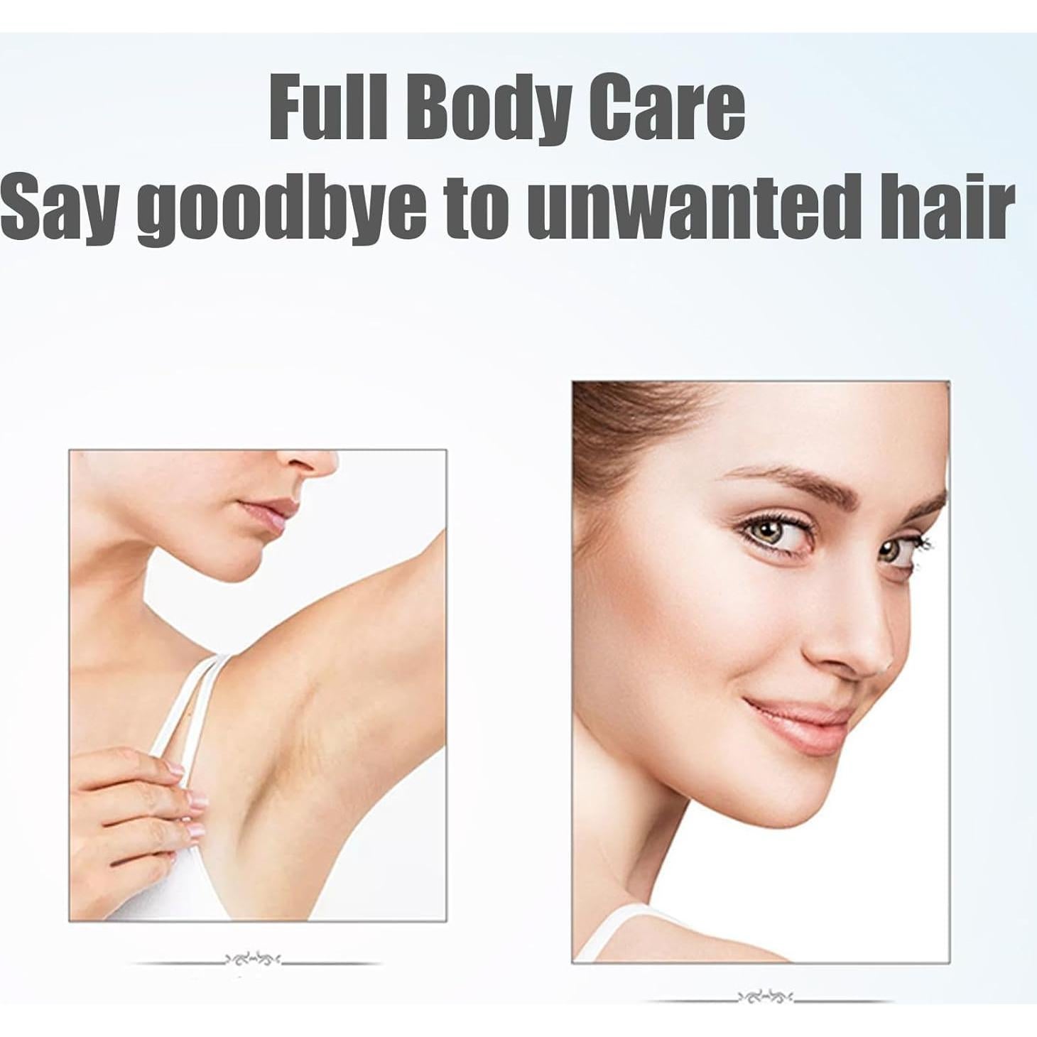 Epilador Facial para Mujeres FabMay Beauty, Indoloro, Rosa