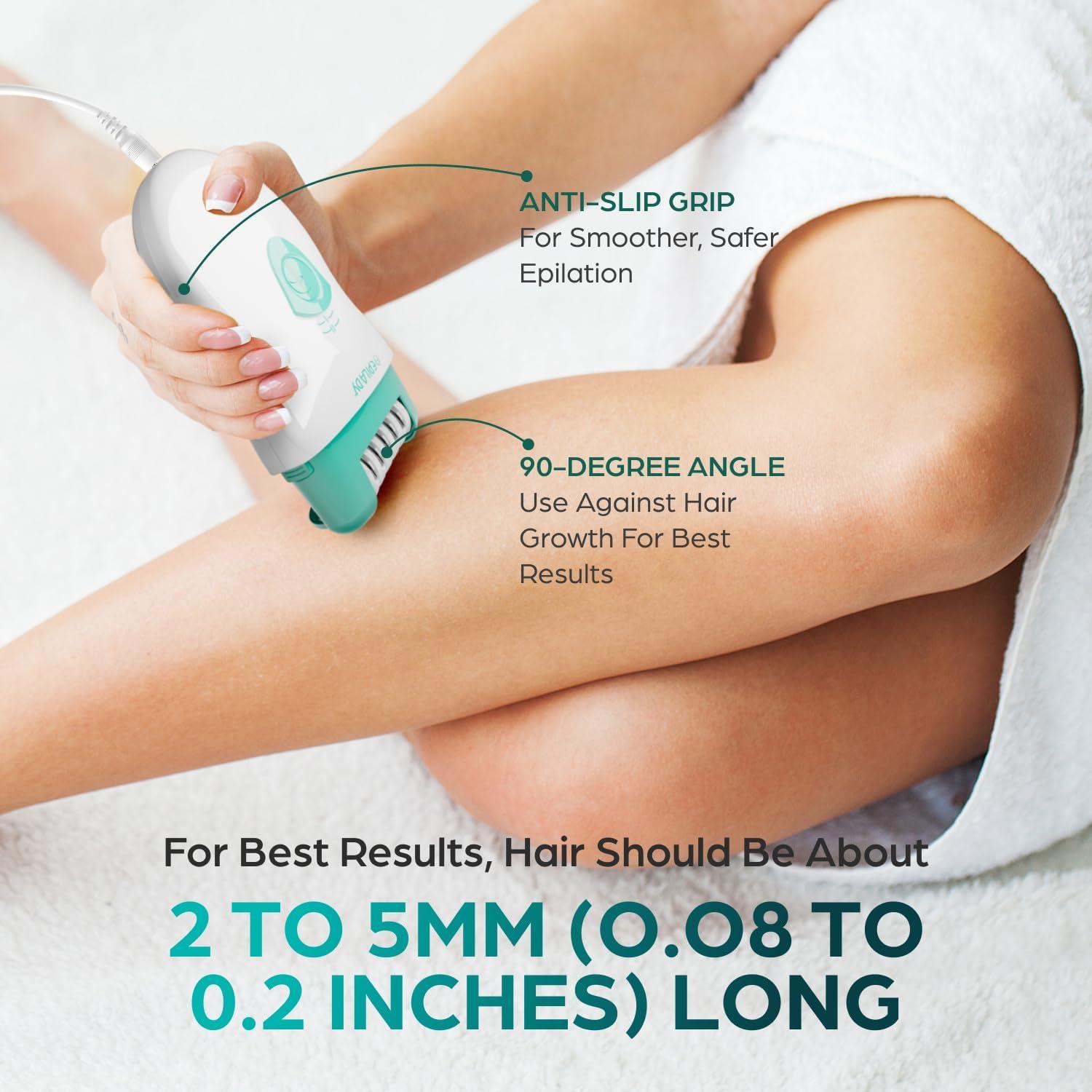 Epilady Speed Epilador con Cable para Mujeres - Turquesa