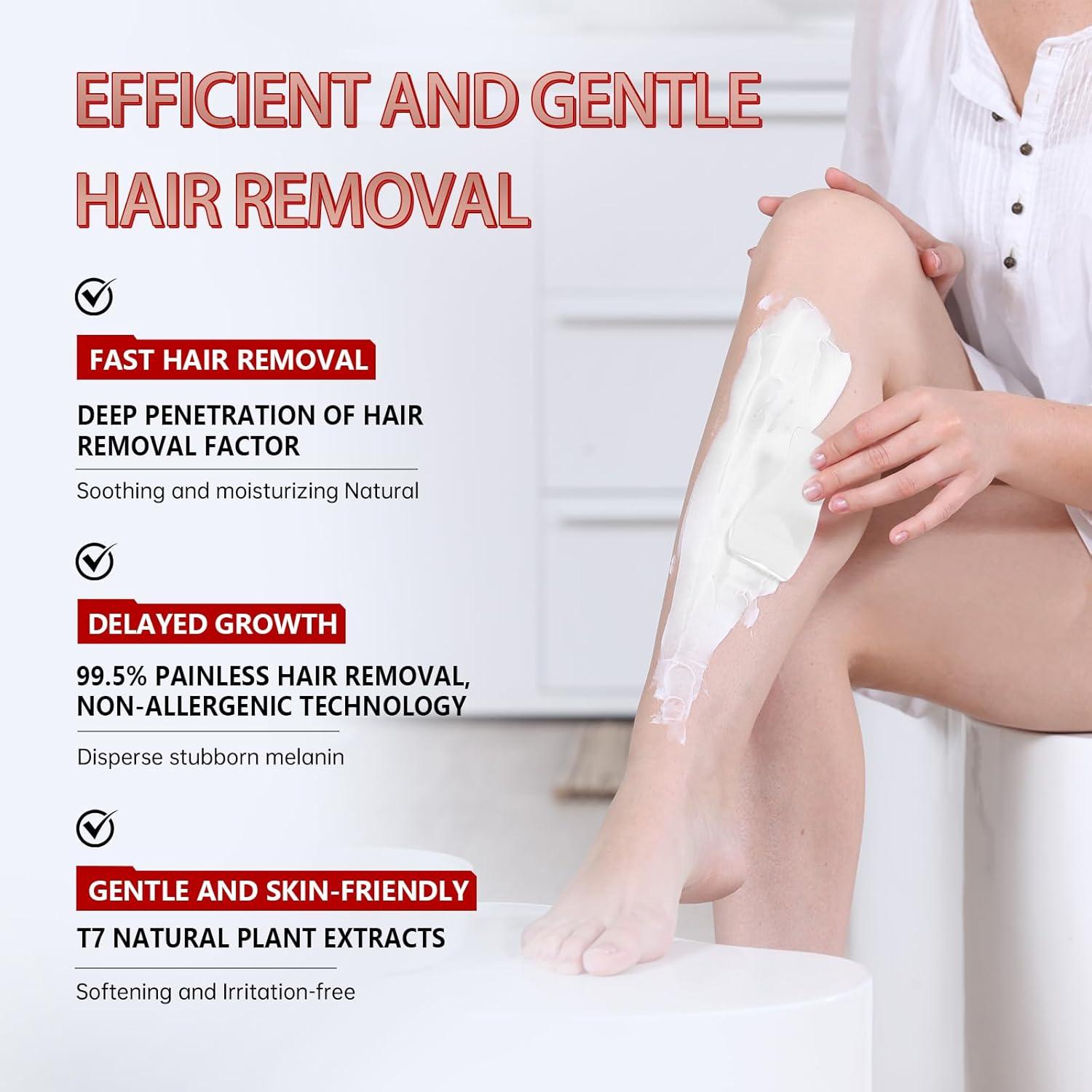 Crema Depilatoria Indolora VGO 115 g para Piel Sensible