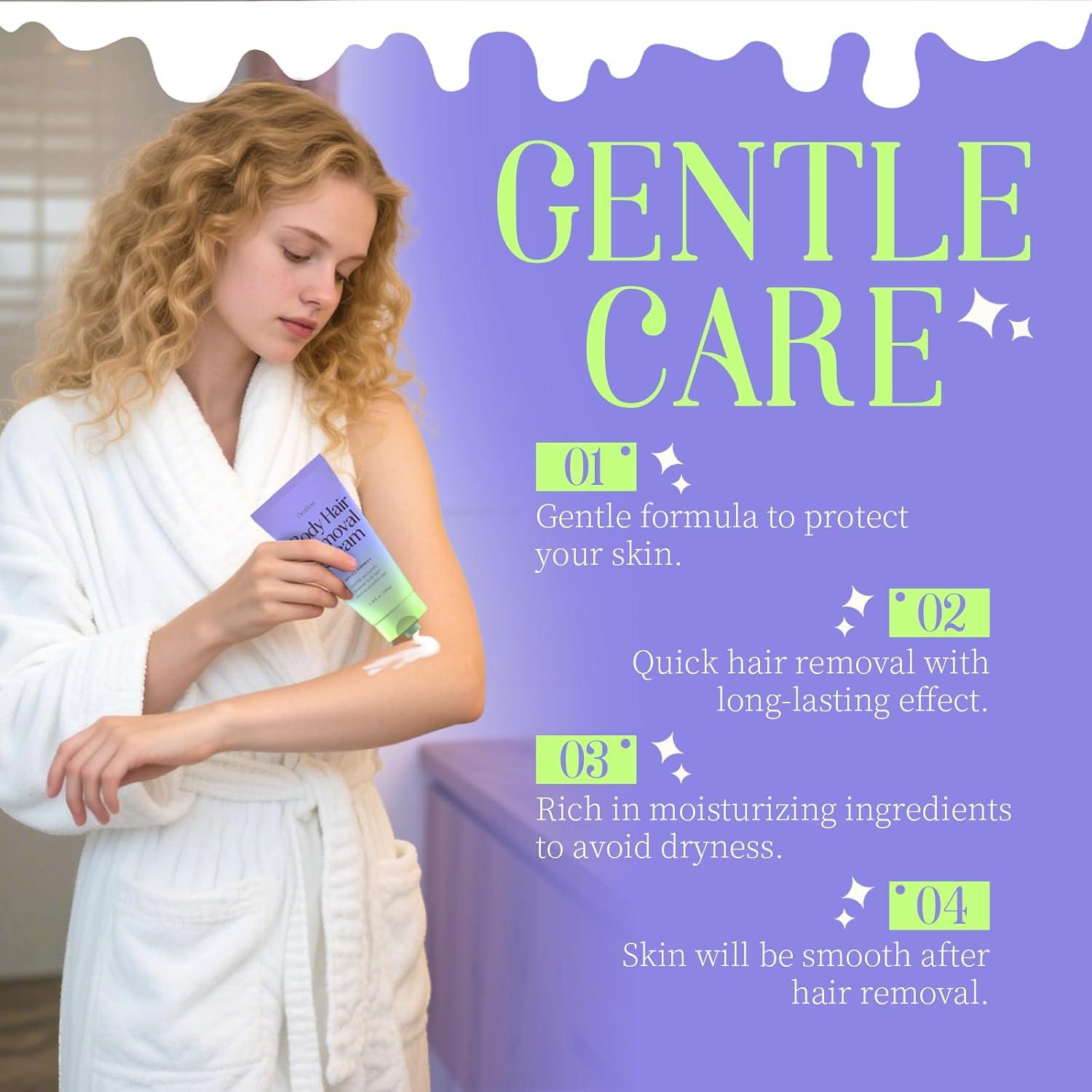 Crema Depiladora Corporal OcoSlow 156g para Piel Sensible