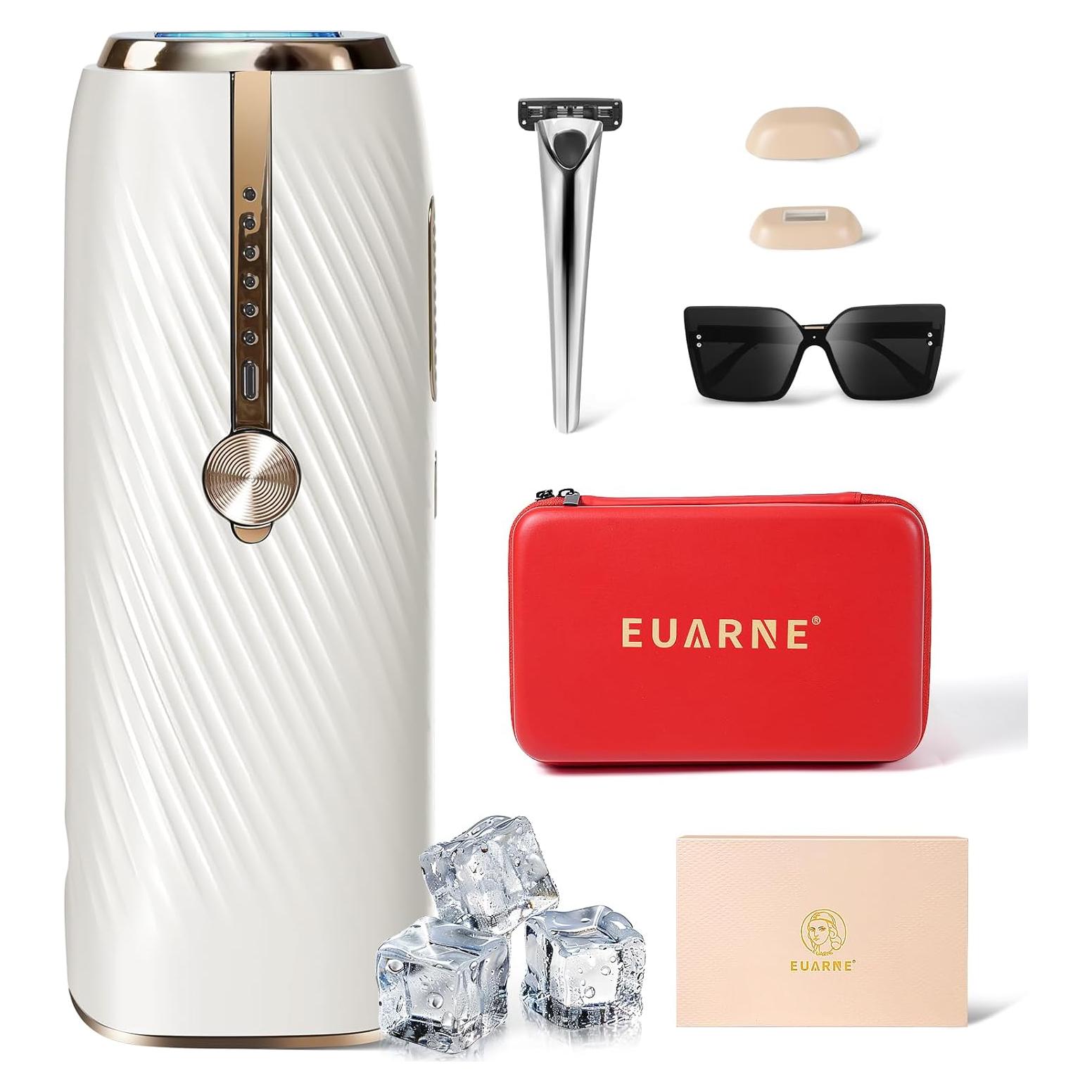 Epilador IPL EUARNE Indoloro con Enfriamiento por Hielo 298g