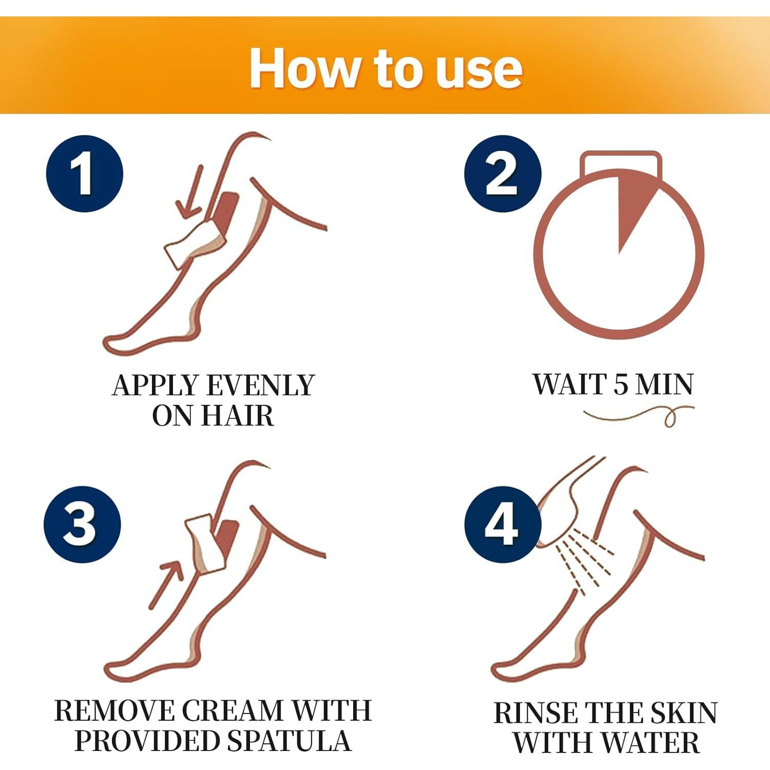 Crema Depilatoria Vuint 115 g - Indolora para Cuerpo y Bikini