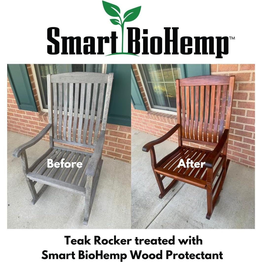 Protector de Madera Smart BioHemp 1 Cuarto 32 oz Ecológico