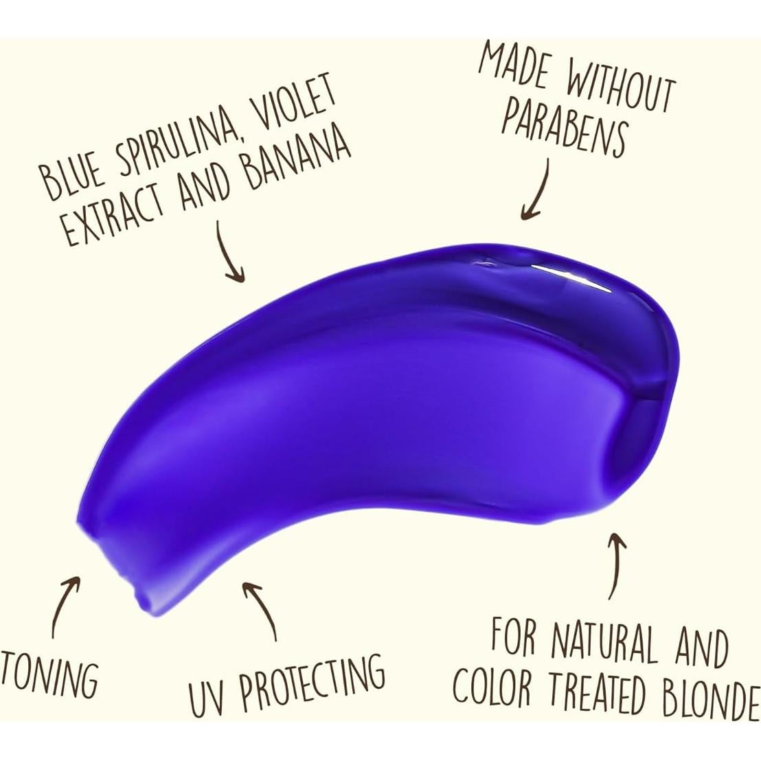 Champú Morado Rubia Sun Bum 283 g - Hidratante y Aclarador