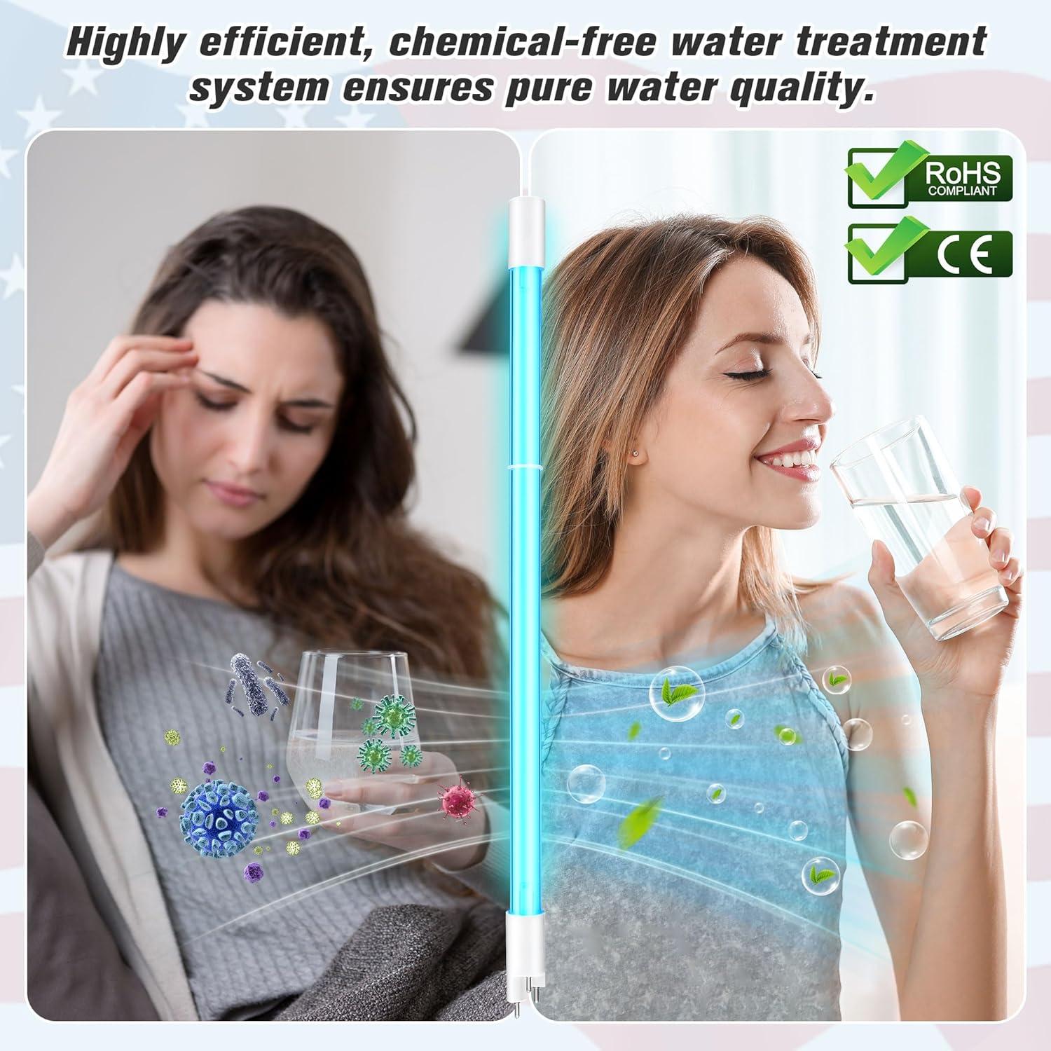 Lámpara UV Qualirey Compatible con VIQUA S410RL-HO 18000h