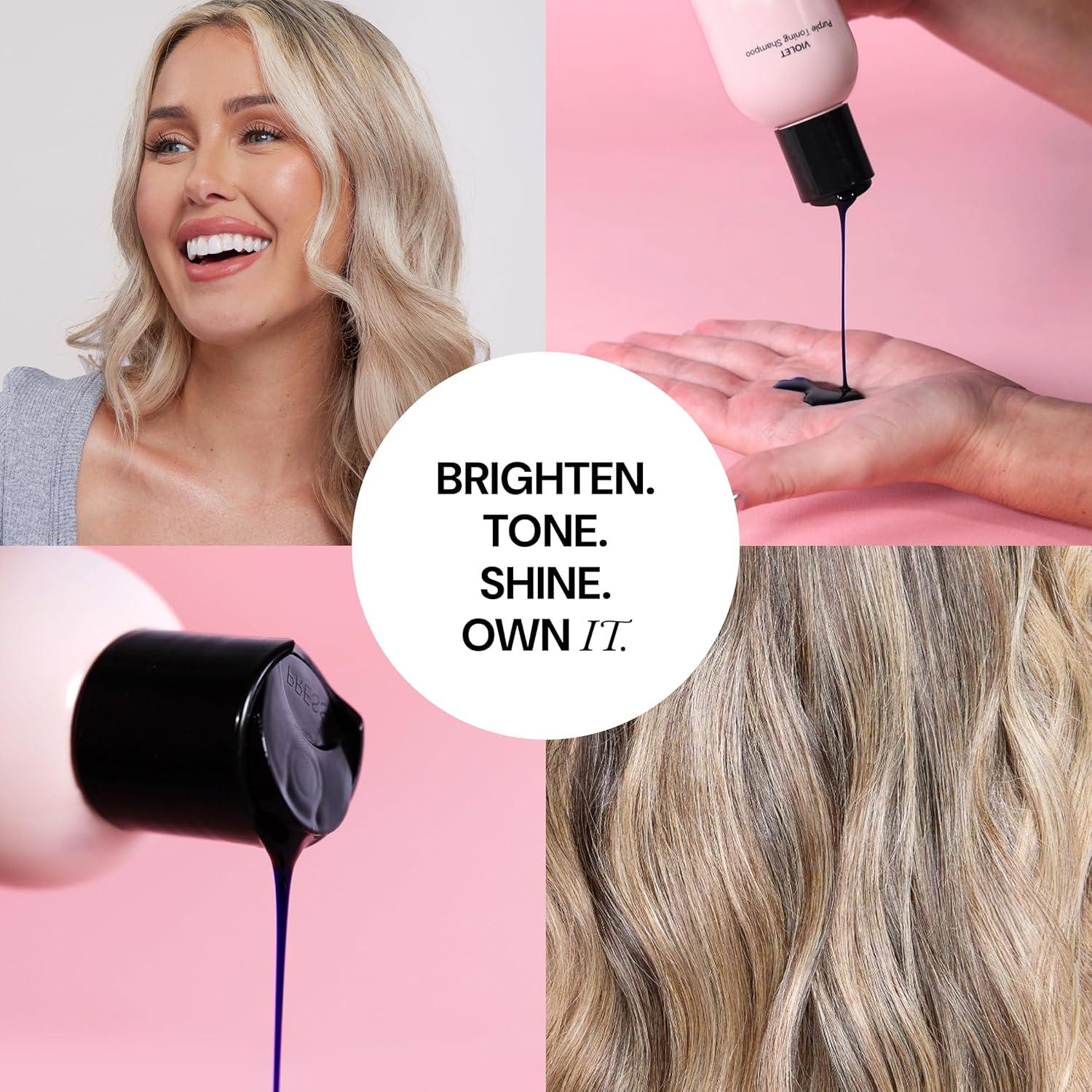 Champú Tonificante Violeta L'ANGE HAIR 240ml - Elimina Cobrizo