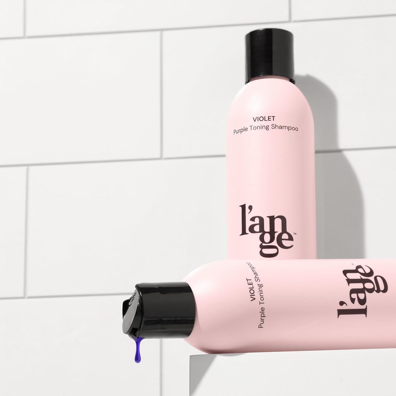 Champú Tonificante Violeta L'ANGE HAIR 240ml - Elimina Cobrizo