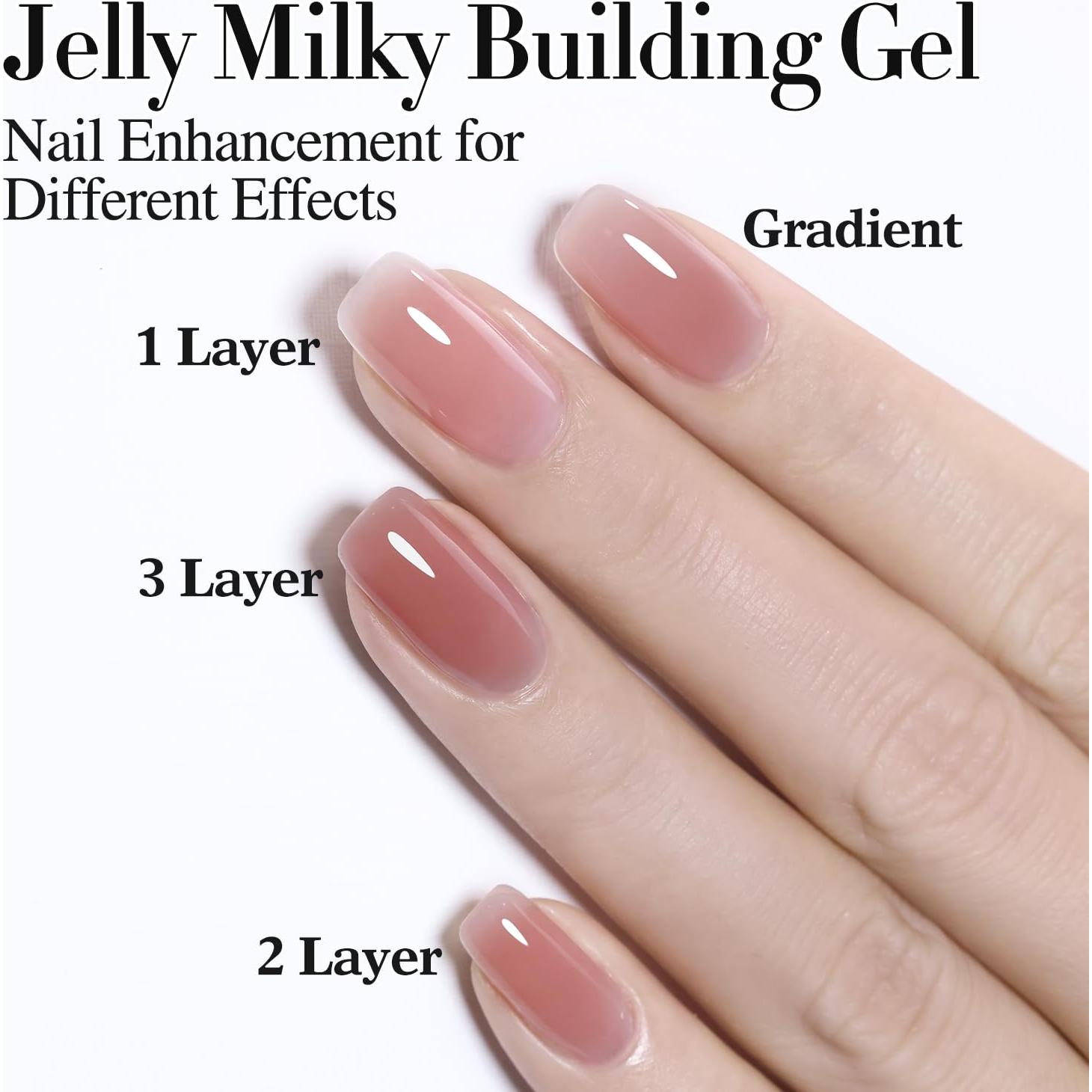 Esmalte de Uñas Gel Doble Ritmo Constructor Nude 15ml