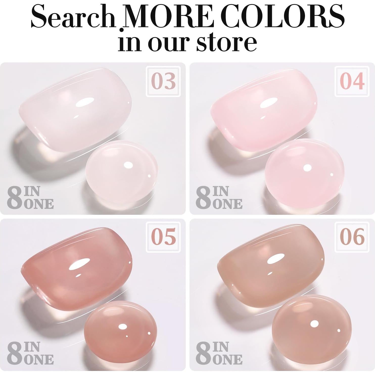 Esmalte de Uñas Gel Doble Ritmo Constructor Nude 15ml