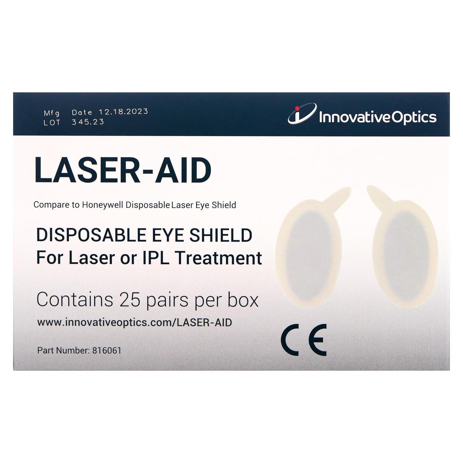 Escudos Oculares Desechables Laser-Aid - Protección Lásers Médicos