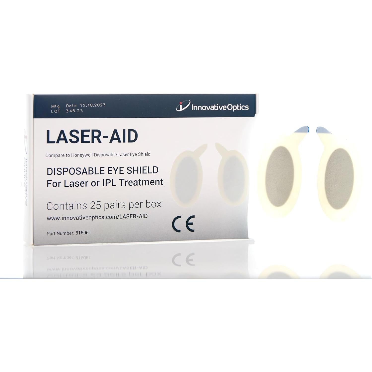 Escudos Oculares Desechables Laser-Aid - Protección Lásers Médicos