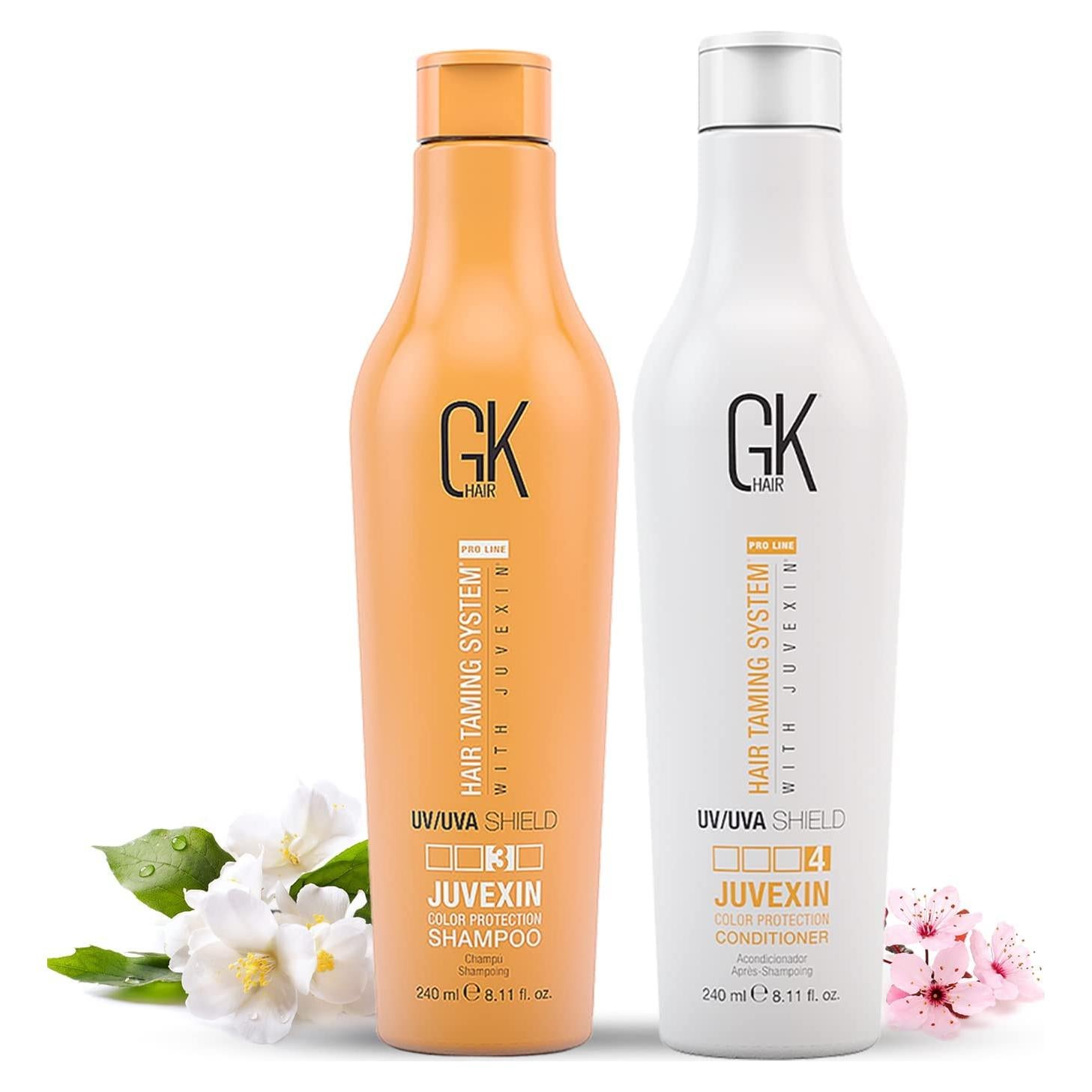 Champú y Acondicionador GK Hair Shield 240 ml - Protección UV y Anti-Frizz