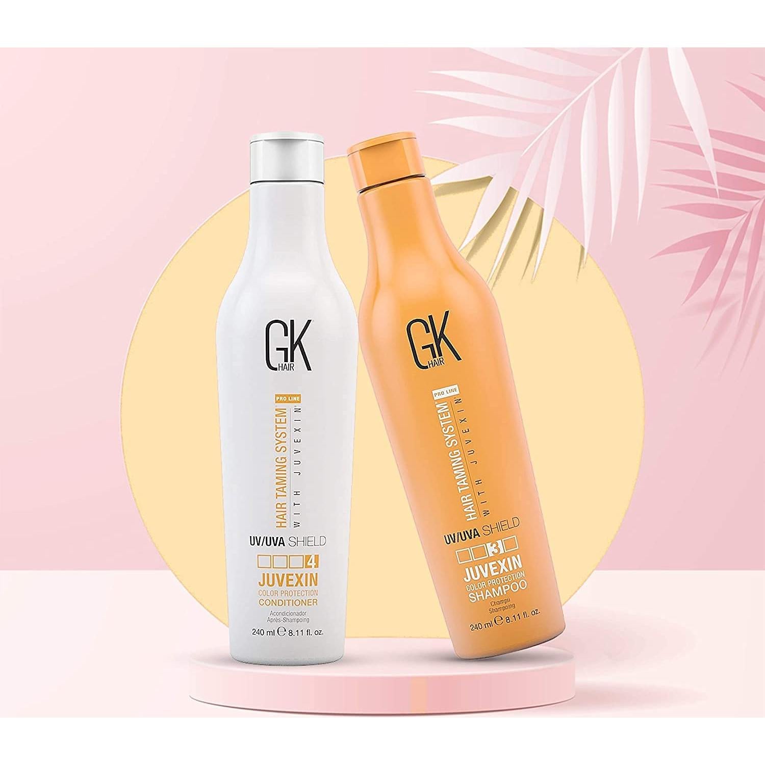 Champú y Acondicionador GK Hair Shield 240 ml - Protección UV y Anti-Frizz