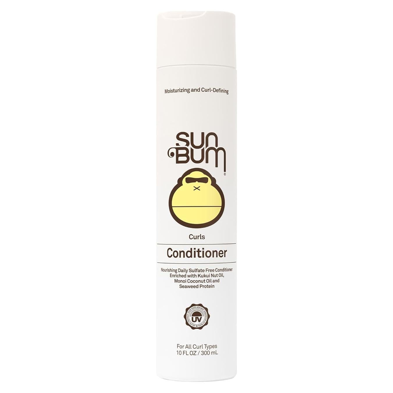Acondicionador Sun Bum Curls 296 ml - Hidratante Sin Frizz