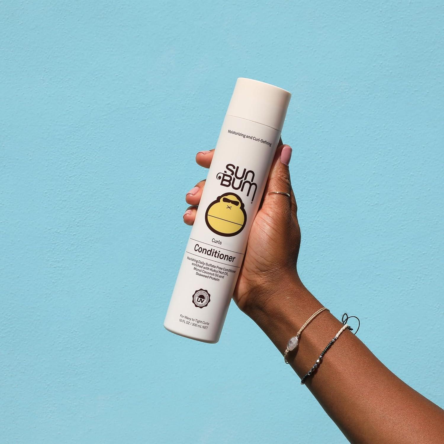 Acondicionador Sun Bum Curls 296 ml - Hidratante Sin Frizz