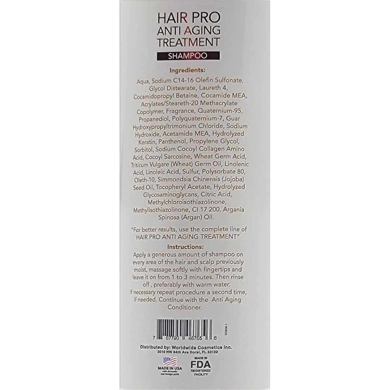 Champú Antienvejecimiento Eternal HP1000 con Aceite de Argán