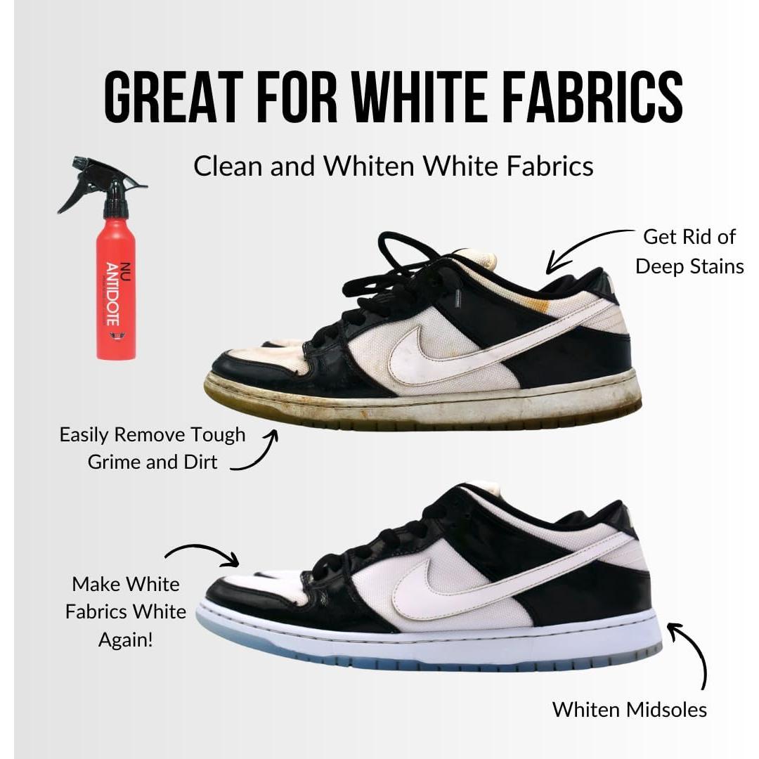 Limpiador de Zapatos NuLife Kicks Nu Antidote 340g - Desamarillador UV