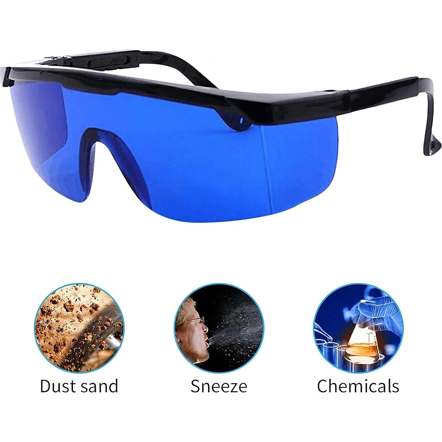 Gafas de Seguridad Láser Verde UV Protección Ocular