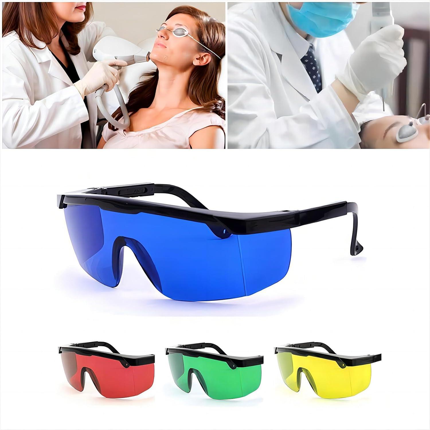 Gafas de Seguridad Láser Verde UV Protección Ocular