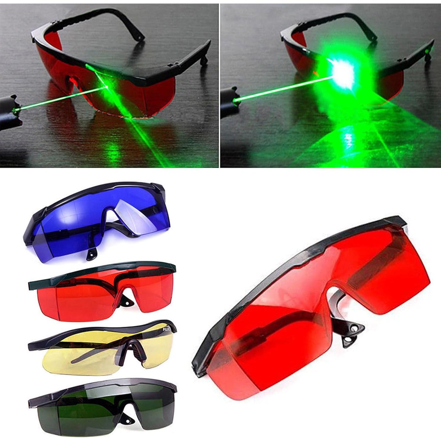 Gafas de Seguridad Láser Verde UV Protección Ocular