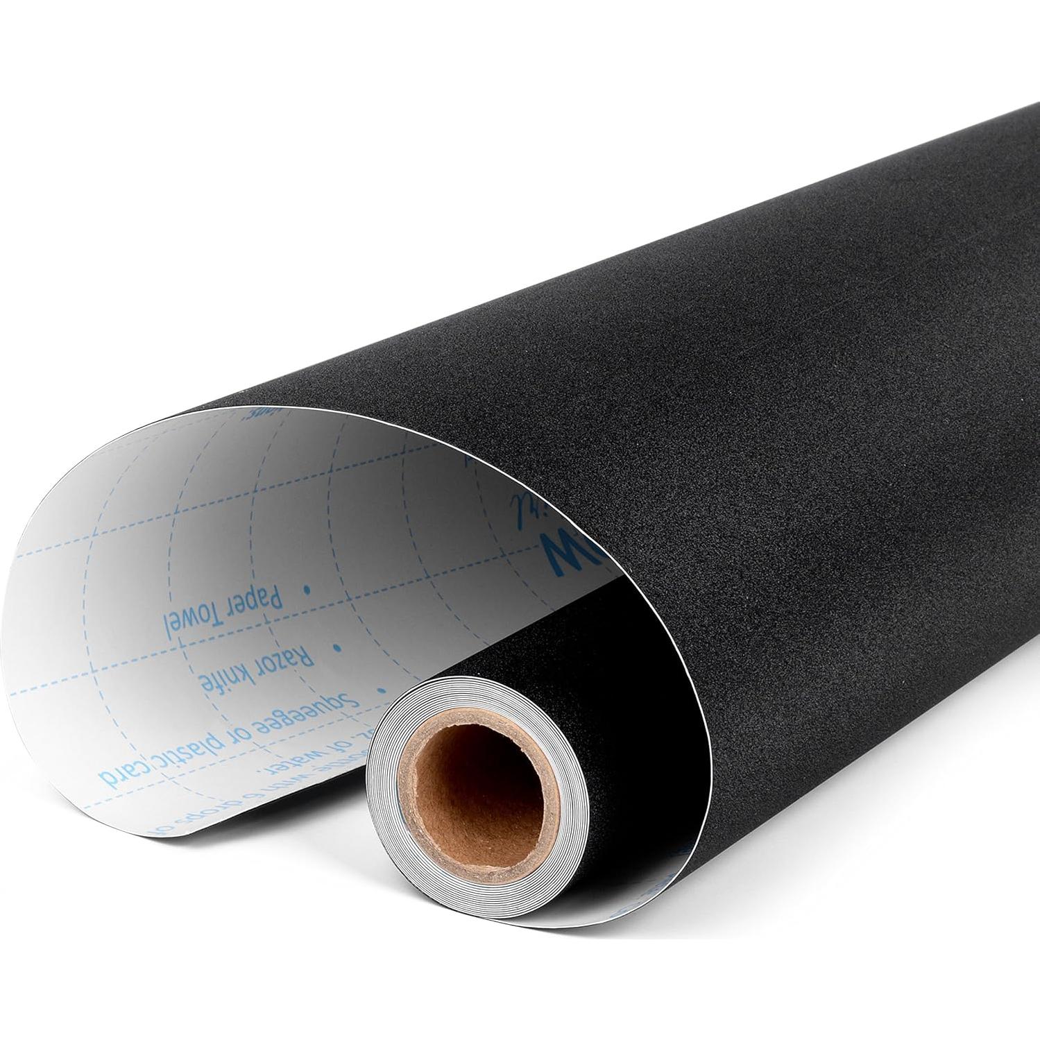 Película Blackout Window Whirl 100% Bloqueo Luz 44.5x406.4cm