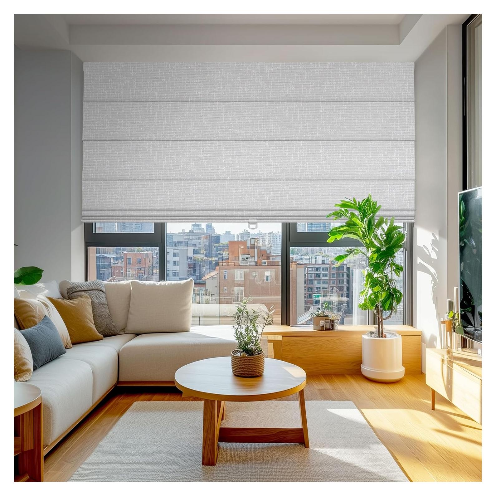 Persianas Romanas Sin Cuerda Doing-X 86x183cm Opacas UV