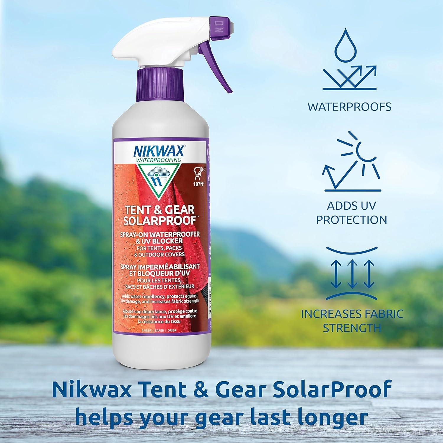 Nikwax Solarproof 500ml - Impermeabilizante para Tiendas