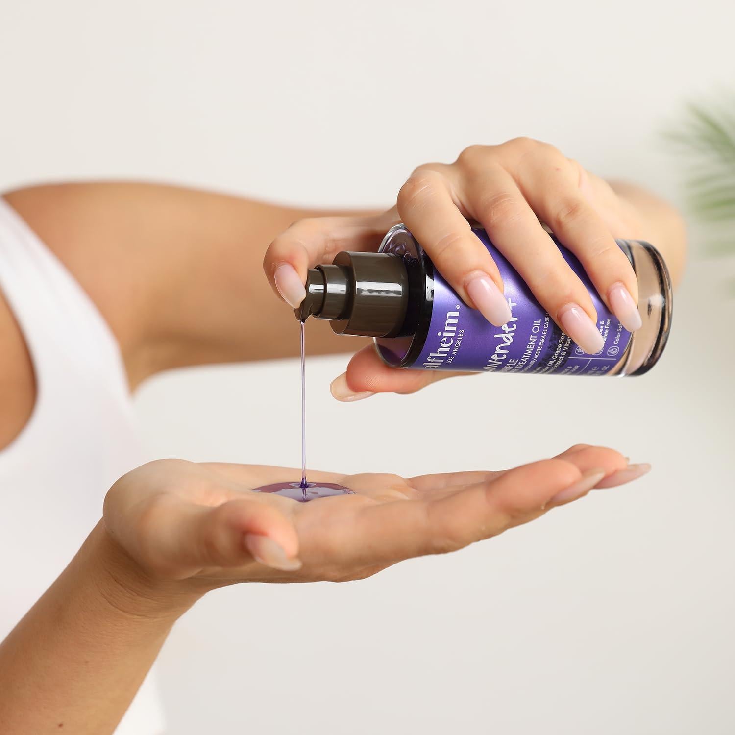 Aceite para Cabello Alfheim Lavanda+ Púrpura 100 ml - Anti-Amarillo