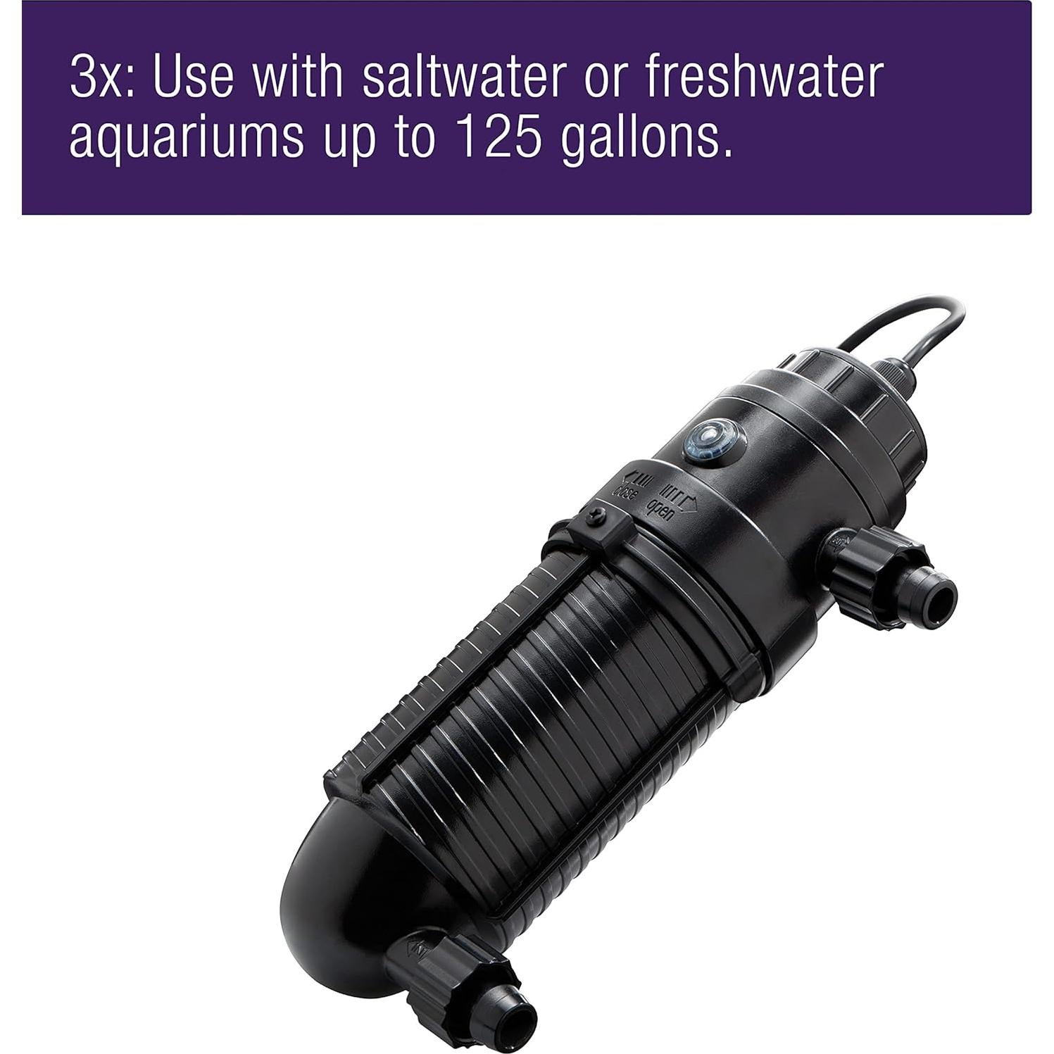 Estabilizador UV Coralife Turbo-Twist 9W hasta 473L Acuarios