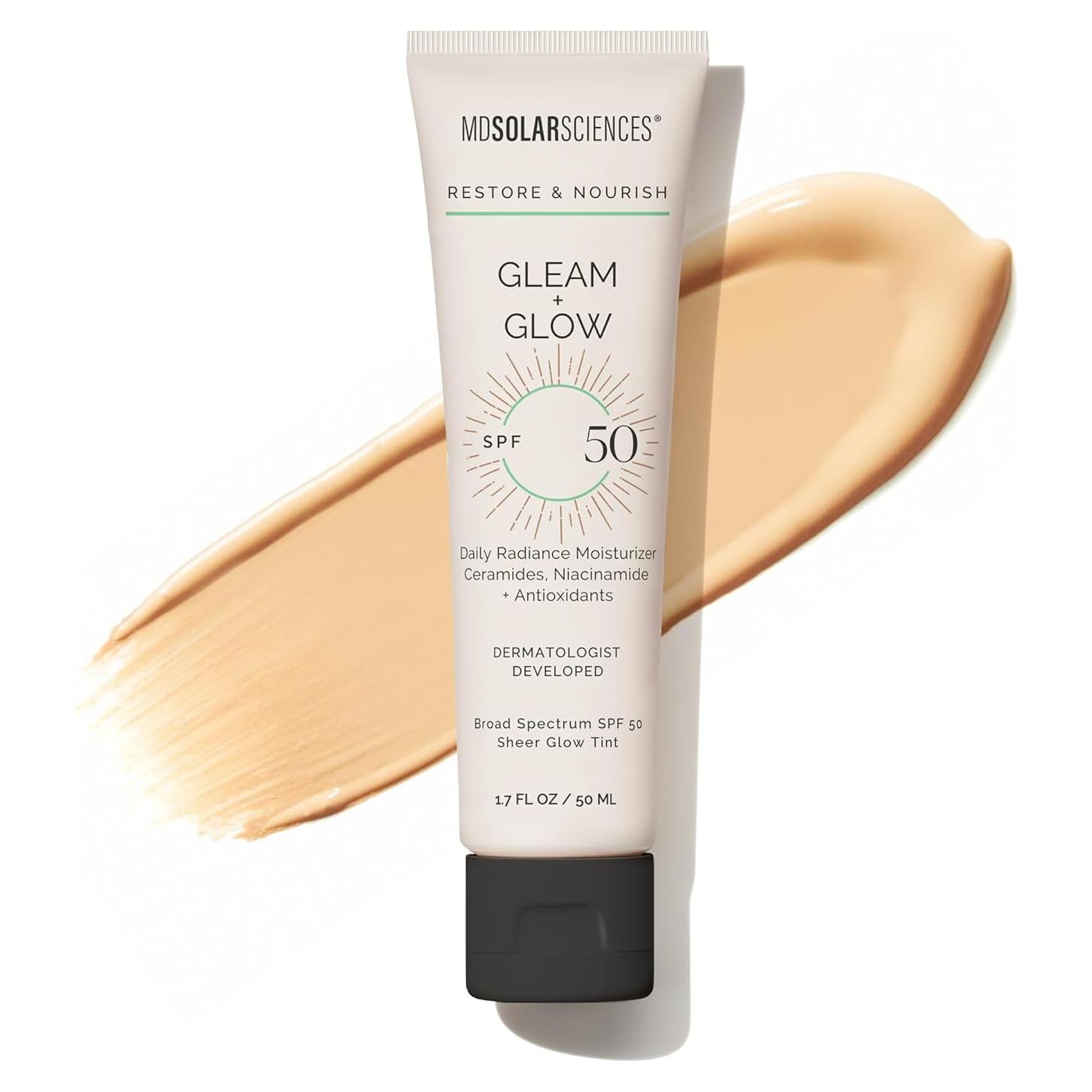 Protector Solar MDSolarSciences SPF 50 Hidratante Tinte 50ml