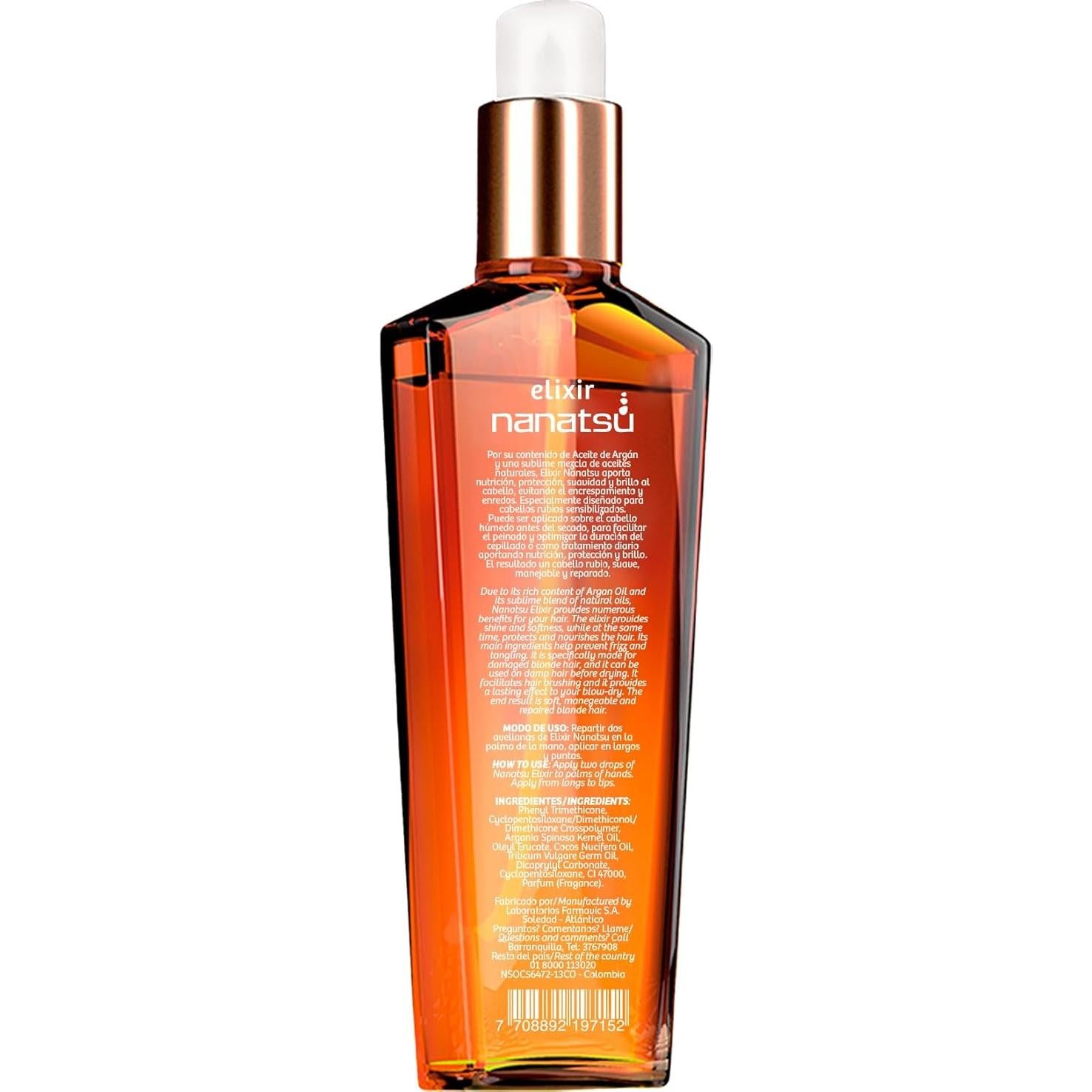 Aceite de Argán Naissant 118 ml | Tratamiento Cabello Frizz