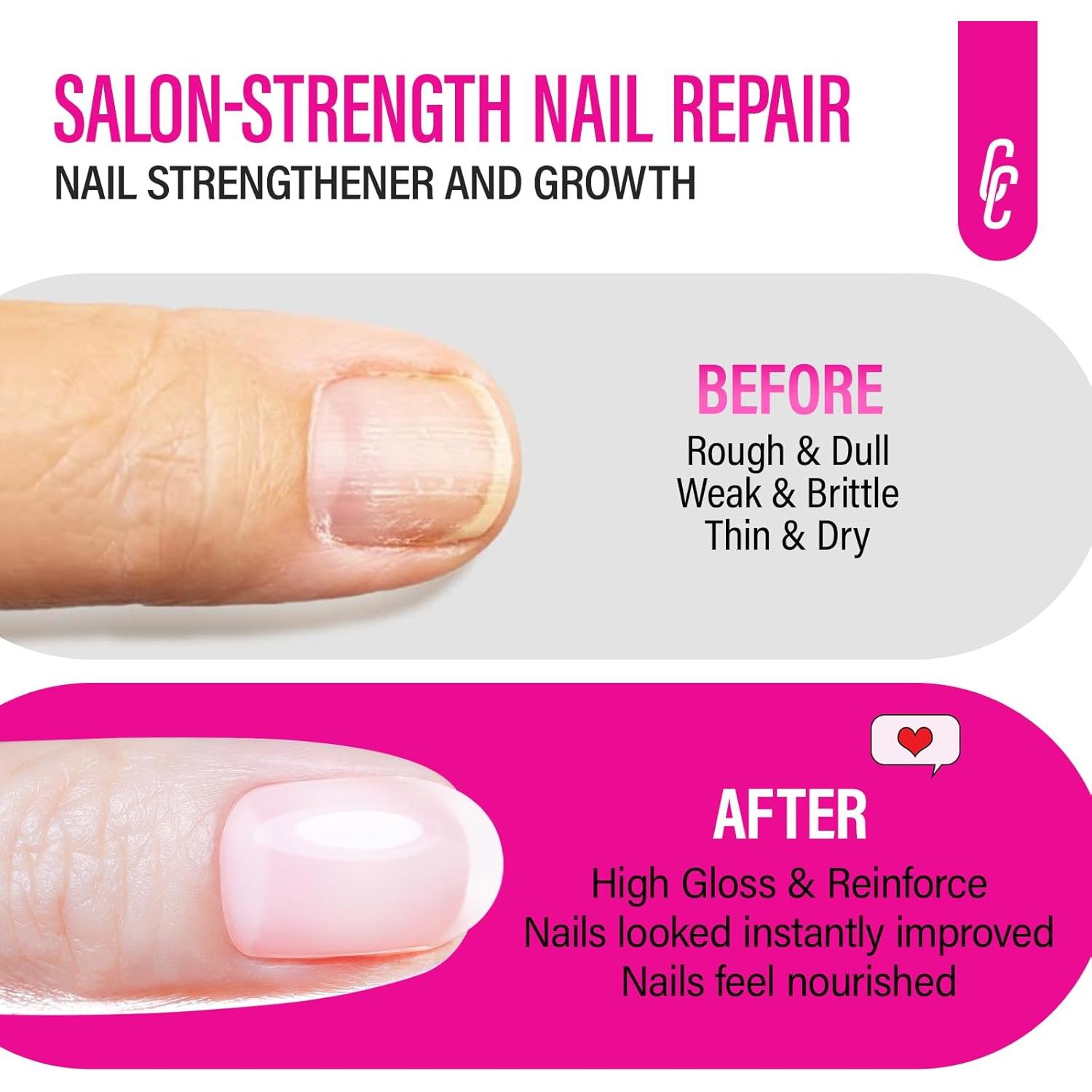 CHUCHU Gel Endurecedor de Uñas Rosa Nude 17.8g - Tratamiento Fuerte