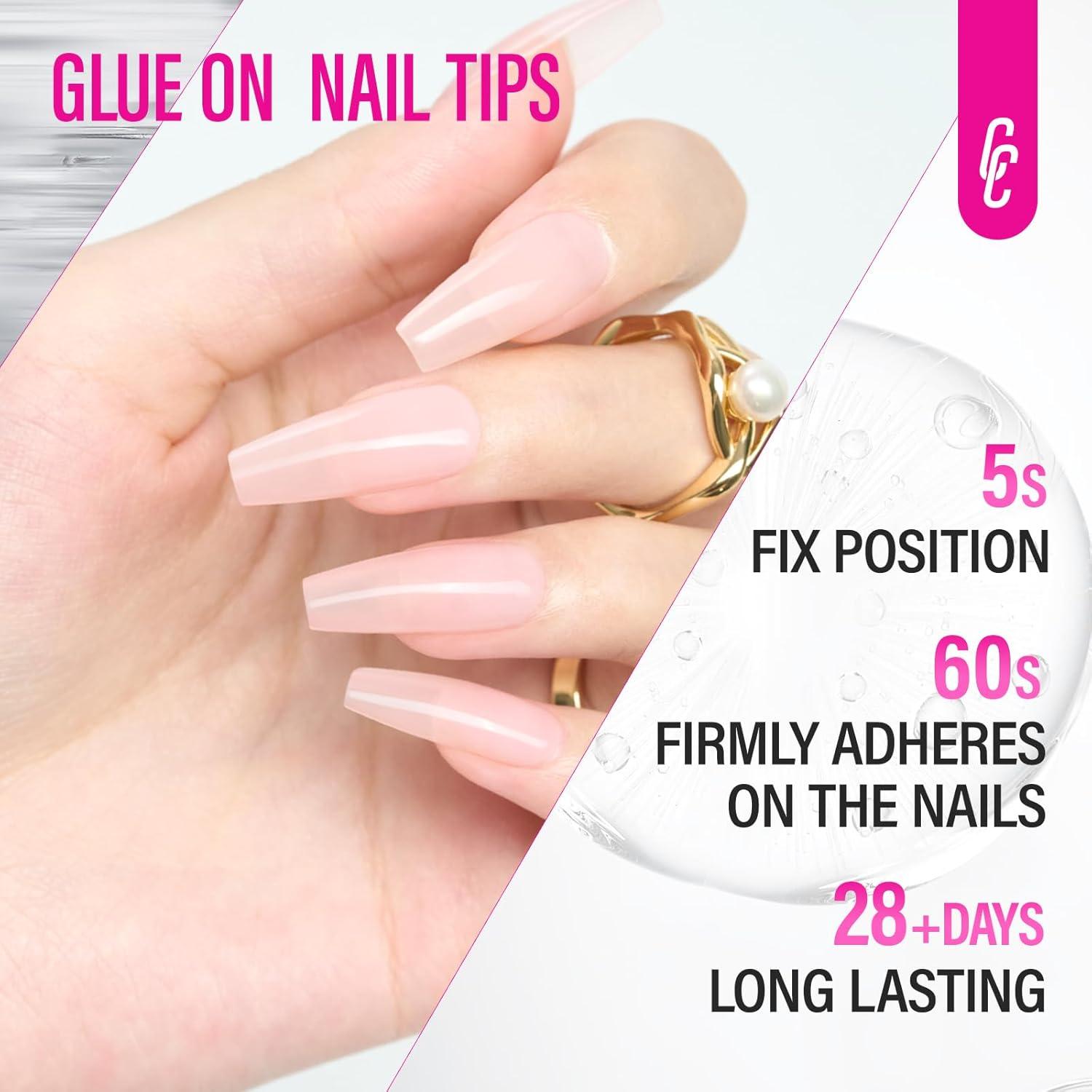 CHUCHU Gel Endurecedor de Uñas Rosa Nude 17.8g - Tratamiento Fuerte