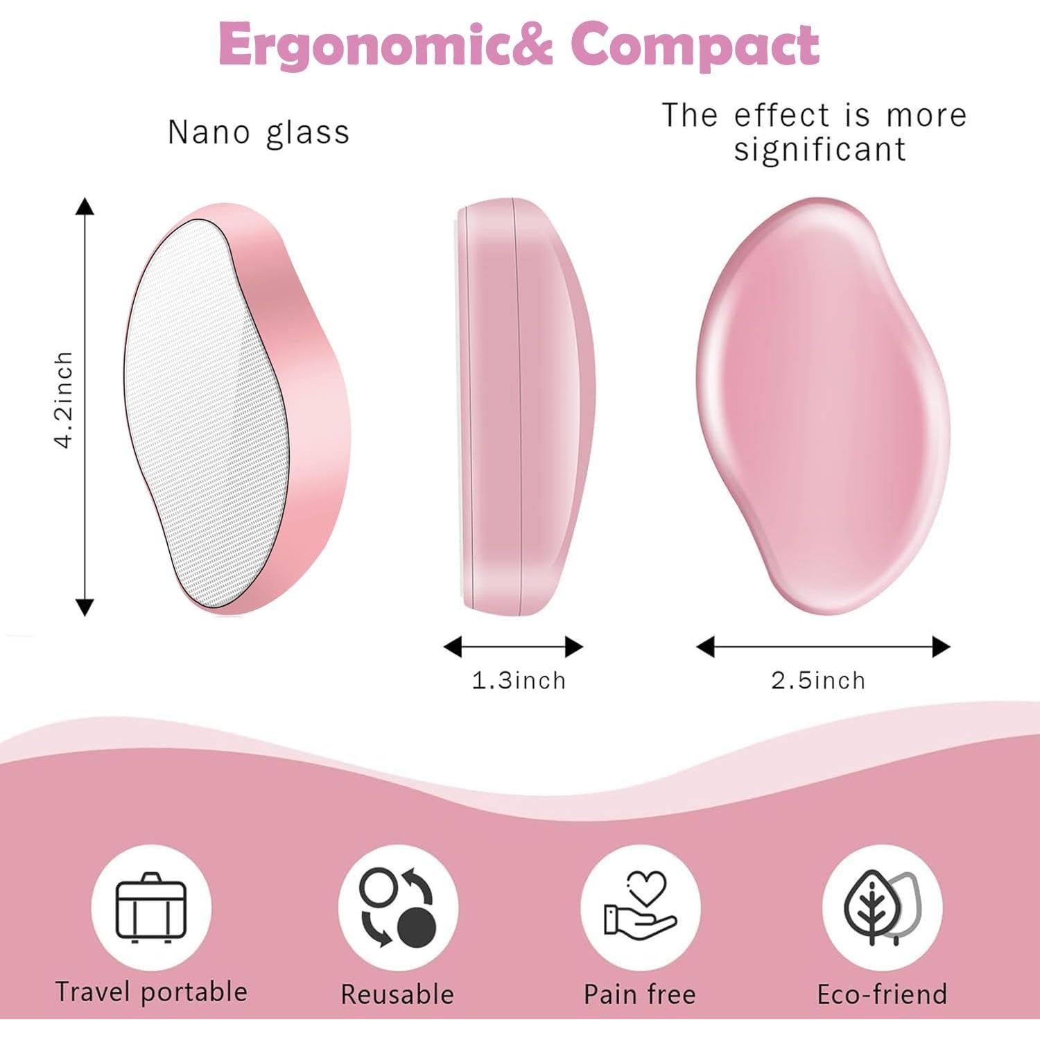 Borrador de Cabello de Cristal Minochi 2PCS Indoloro 113g