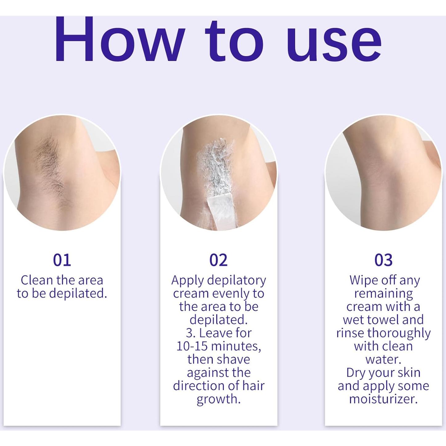 Crema Suave para Eliminación de Vello Corporal Genérico 200ml