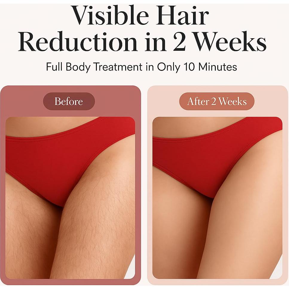 Eliminador de Vello Láser IPL EVO GLOW Pro 19J 400,000 Destellos